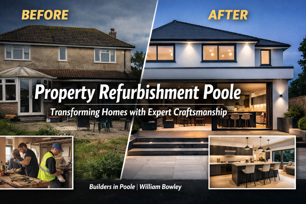 Property Refurbishment Poole – Transforming Homes with Expert Craftsmanship