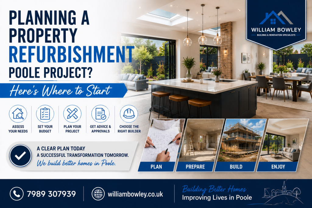 Planning a Property Refurbishment Poole Project? Here's Where to Start